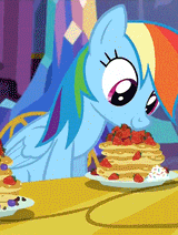 rainbow pancakes