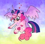alicorns are known to take their chosen mate into the sky and never return with them