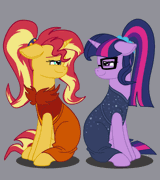 1373467__safe_alternate+version_artist-colon-verumtee_derpibooru+import_sci-dash-twi_sunset+shimmer_twilight+sparkle_ponified_pony_unicorn_comic-colon-