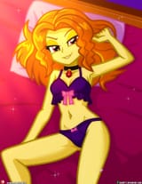 3612710__suggestive_artist-colon-dieart77_adagio+dazzle_human_equestria+girls_g4_bed_bedroom+eyes_bra_breasts_clothes_female_gem_grin_indoors_lingerie_panties_p