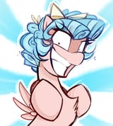 3606459__safe_artist-colon-madragon_derpibooru+exclusive_cozy+glow_pegasus_g4_angry_bow_chest+fluff_cozy+glow+is+best+facemaker_crazy+glow_evil+smile_female_foa