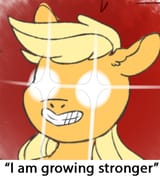 1352827__safe_artist-colon-jellybeanbullet_edit_applejack_ebola_expand+dong_exploitable+meme_glowing+eyes_i+am+growing+stronger_meme_-fwslash-pol-fwsla