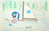 Sea Swirl on a sailboat