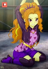 2573310__safe_artist-colon-uotapo_adagio+dazzle_equestria+girls_g4_my+little+pony+equestria+girls-colon-+better+together_angry_blushing_bondage_boots_clothes_fe
