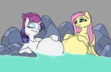 omny rarity and fluttershy 3