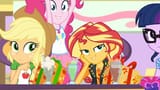 2586822__safe_screencap_applejack_pinkie+pie_sci-dash-twi_sunset+shimmer_twilight+sparkle_dashing+through+the+mall_equestria+girls_equestria+girls+specials_g4_m