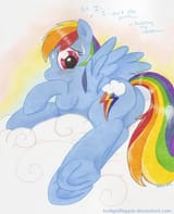 Dash butt and hooves