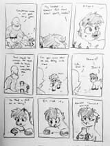 3527171__safe_artist-colon-pony+quarantine_derpibooru+import_oc_oc-colon-anon_oc-colon-laska_unofficial+characters+only_earth+pony_human_pony_taiga+pon