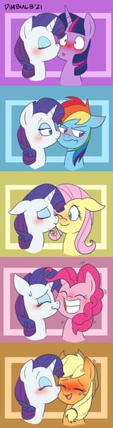 2523226__safe_artist-colon-dimbulb_applejack_fluttershy_pinkie+pie_rainbow+dash_rarity_twilight+sparkle_earth+pony_pegasus_pony_unicorn_g4_blushing_blushing+pro