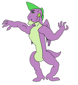 1742545__safe_anonymous+artist_derpibooru+import_spike_dragon_the+last+problem_-fwslash-mlp-fwslash-_4chan_chad_drawthread_gigachad_gigachad+spike_meme