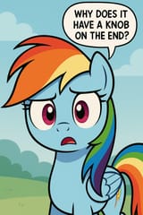20250605_0821_Puzzled Rainbow Dash_simple_compose_01jx00hd9rem6rnczs39ryg6ph