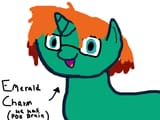 10172024 BALE Drawn Emerald Charm