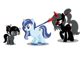 2580537__safe_artist-colon-tenderrain-dash-art_oc_oc+only_oc-colon-ebony+darkness_oc-colon-shadow+dancer_oc-colon-spiral+swirl_pony_unicorn_female_filly_foal_hy