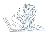 Dash sees pizza