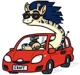 6876337__safe_artist-colon-jargon+scott_imported+from+derpibooru_oc_oc+only_oc-colon-procerus_giraffe_car_commission_driving_giraffe+oc_long+neck_male_simple+ba