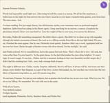 a letter