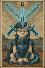 20250609_1859_Shining Armor Tarot_simple_compose_01jxbemf83ejy8kqxdjn637ct1