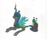 7024209__safe_artist-colon-anonymous_imported+from+twibooru_queen+chrysalis_oc_oc-colon-anon_changeling_changeling+queen_human_-fwslash-mlp-fwslash-_4chan_brush