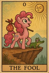 20250610_2232_Pinkie Pie&#039;s Journey_simple_compose_01jxed6zp5f3z8mma6xw176zfz