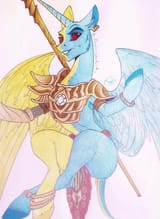HE WAS NOT BORN AN ALICORN HARMONY DID NOT LEAD HIM TO THIS CRIME HE CHOSE THIS PATH OF HIS OWN FREE WILL HE STOLE FIRENDSHIP AND MURDERED THE PRINCESS