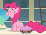 Pinkie Pie eating screencap