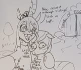 7001396__suggestive_artist-colon-pony+quarantine_imported+from+derpibooru_queen+chrysalis_shining+armor_changeling_changeling+queen_pony_unicorn_dialogue_duo_du