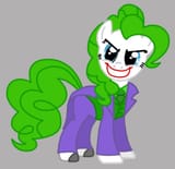 56798__safe_artist-colon-death-dash-driver-dash-5000_pinkie+pie_g4_batman_crossover_pinkie+joker_the+joker