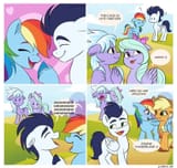 3556988__safe_artist-colon-haruh_ink_applejack_cloudchaser_flitter_rainbow+dash_soarin27_thunderlane_earth+pony_pegasus_pony_g4_4+panel+comic_applejack27s+hat_b