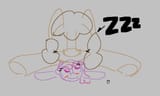 3519516__safe_artist-colon-epiphany_derpibooru+import_berry+punch_oc_oc-colon-the+abominable+snowmare_earth+pony_pony_taiga+pony_blushing_colored+linea