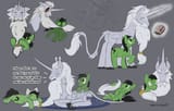 3622377__safe_artist-colon-acura_oc_oc+only_oc-colon-acura_alicorn_pony_alicorn+oc_beard_black+sclera_ear+tufts_facial+hair_horn_leonine+tail_long+horn_male_mou
