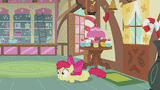 1195286__safe_screencap_apple+bloom_cheerilee_earth+pony_pony_g4_hearts+and+hooves+day+28episode29_my+little+pony-colon-+friendship+is+magic_animated_destructio