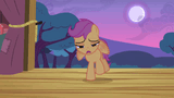 2208451__safe_screencap_scootaloo_pegasus_pony_flight+to+the+finish_g4_my+little+pony-colon-+friendship+is+magic_animated_cloud_curtains_falling_female_filly_fo