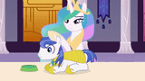 artist--forgalorga princess_celestia royal_guard pet_play animated