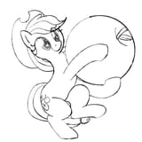 Round apple