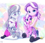 2486324__safe_artist-colon-uotapo_derpibooru+import_diamond+tiara_silver+spoon_earth+pony_pony_equestria+girls_adorabullies_blushing_bracelet_braid_clo