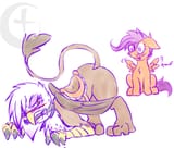 3537370__suggestive_artist-colon-argoth_gilda_scootaloo_gryphon_pegasus_pony_bit+gag_blushing_bridle_face+down+ass+up_female_filly_foalcon_gag_image_pn (3)