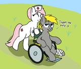 the nurse and the victim