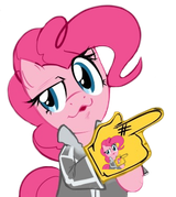 pinkie check em
