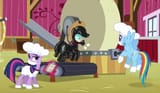 3186039__suggestive_edit_edited+screencap_editor-colon-anonymous_screencap_applejack_rainbow+dash_twilight+sparkle_earth+pony_pegasus_pony_unicorn_father+knows+