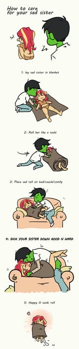 how to care for your sad sister