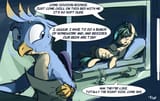 2342935__safe_artist-colon-kam_gallus_sandbar_earth+pony_griffon_pony_g4_bed_bong_dialogue_duo_gay_implied+marijuana_male_ship-colon-gallbar_shipping_text