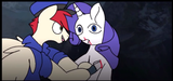 Rarity tanking a knife wound to the heart