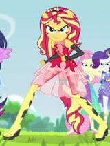 2361719__safe_screencap_fluttershy_rarity_sci-dash-twi_sunset+shimmer_twilight+sparkle_cheer+you+on_equestria+girls_g4_my+little+pony+equestria+girls-colon-+bet