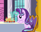 1459034__safe_screencap_starlight+glimmer_pony_unicorn_a+royal+problem_animated_aweeg2_canterlot+castle_cropped_cute_dining+room_eating_eyes+closed_female_food_