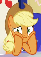 aj beseeching the viewer with her despair