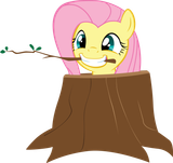 fluttershy_treestump