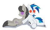 159289__safe_artist-colon-hardcyder_dj+pon-dash-3_octavia+melody_vinyl+scratch_g4_duo_female_plushie_simple+background_transparent+background