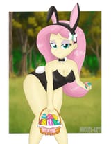 3590517__suggestive_artist-colon-miguelarts_fluttershy_human_equestria+girls_g4_basket_breasts_bunny+ears_bunny+suit_cleavage_clothes_easter_easter+2025_easter+