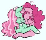 2753680__safe_artist-colon-spookberry_minty_pinkie+pie_earth+pony_g3_g4_female_generation+leap_lesbian_ship-colon-pinkieminty_shipping