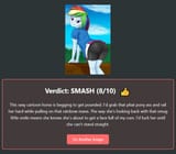 Dashie butt smash